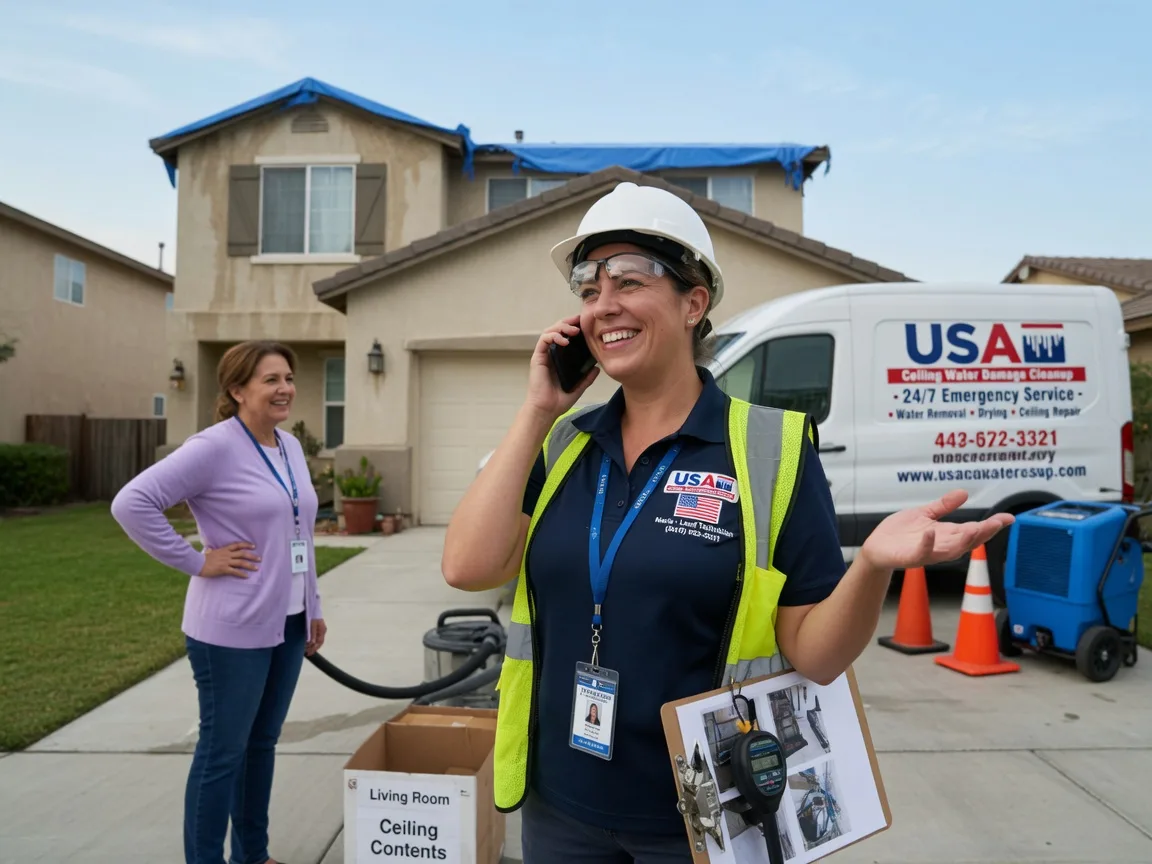 Ceiling Water Damage Restoration Aline, OK FAQs